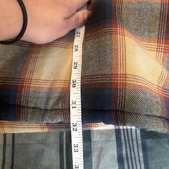 Wrangler Blanket Lined Coat Jacket Mens Sz 3XL Plaid Snap Front Western Shacket - Picture 14 of 14